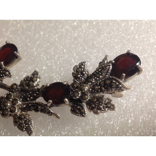 Vintage Brooch in Silver, 1930s For Sale - Image 6 of 14