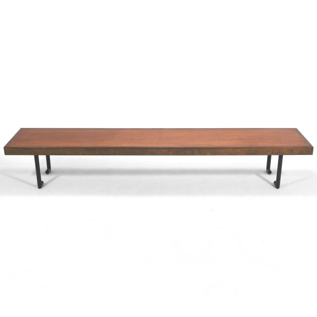 Copper Custom Architect-Designed Bench For Sale - Image 8 of 11