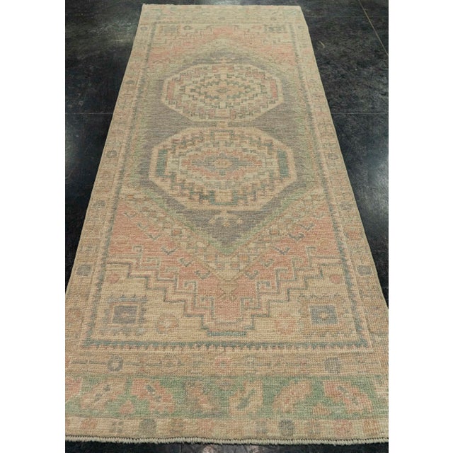 Turkish Oushak Rug 2'10" x 7'7" #20241 Explore a curated collection of hallway runners, wool rugs, and handmade...