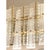 Contemporary gold chandelier in Murano Glass full of leaves that give a touch of “tropical” design. Extremally elegant and...
