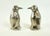 Silver Plated Salt and Pepper Penguins, 1970s, Set of 2, in Very Good conditions. Designed 1970 to 1979