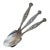 Set of 3 Whiting Hyperion (1888) Sterling Silver 5 7/8" Teaspoons - 'Sadie' Monogram For Sale