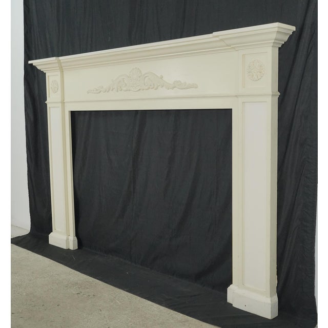 Traditional Waldorf Astoria Herbert Hoover Suite Wooden Mantel For Sale - Image 3 of 11