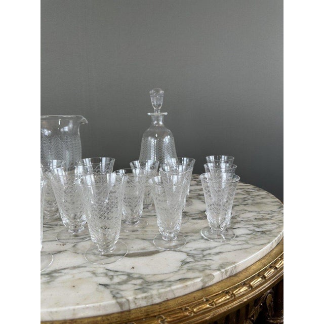 20th Century Crystal Service from Sèvres, Set of 18 For Sale - Image 11 of 13