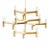 Crown Minor Nemo Chandelier in "Crown Gold" For Sale