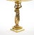 Mid 20th Century French 20th Century Classical Brass Maiden Figural Centerpiece With Relief Medal For Sale - Image 5 of 11