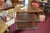 1960s 1960s Barbara Baker Style 3 Tier Square Wood & Glass Top Table W/ Columns & on Castors For Sale - Image 5 of 18
