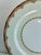 Vintage Mid-Century Modern Meito Celestine Red and Gold Dinner Plates – Set of 12 For Sale - Image 4 of 11