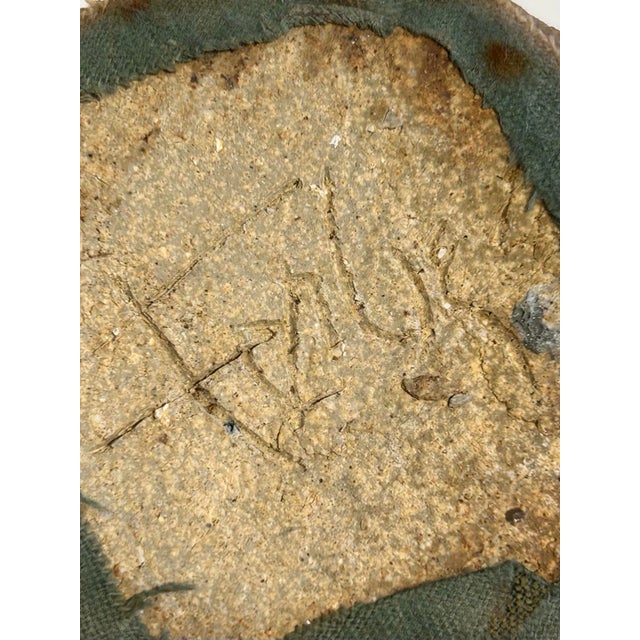 Sand Mid Century Modern Brutalist Vase For Sale - Image 8 of 8