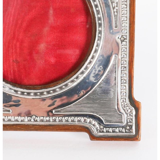 Antique Sterling Silver Photo Frames, 1890s, Set of 2 For Sale - Image 13 of 18