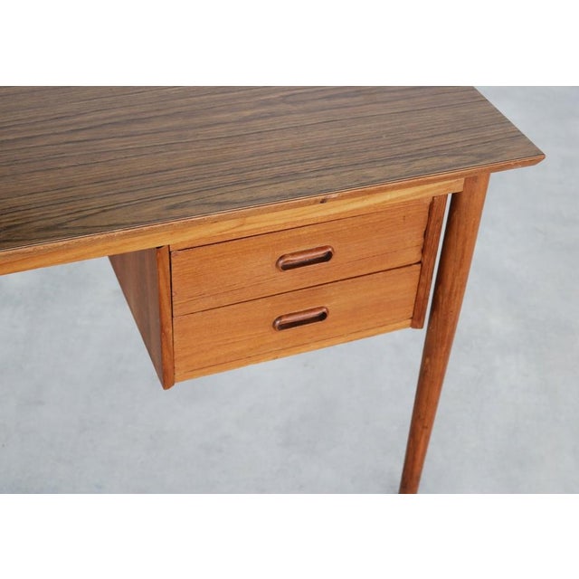 Vintage Danish Teak Desk, 1960s For Sale - Image 6 of 8