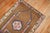 Mid 20th Century Vintage Zabihi Collection Tribal Turkish Prayer Small Square Rug For Sale - Image 5 of 6