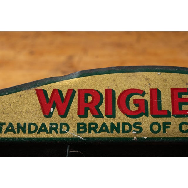 Mid 20th Century Wrigleys Chewing Gum General Store Counter Display For Sale - Image 4 of 10