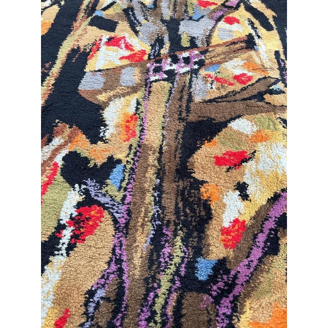 Mid-Century Modern French Rug by Jean Jacques Morvan, 1960s For Sale - Image 6 of 18