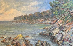 Stephan Kergur, Mangroves, Oil on Canvas