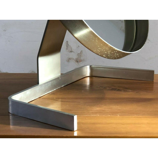 Metal Vintage French Mirror by Pierre Vandel, 1970s For Sale - Image 7 of 12