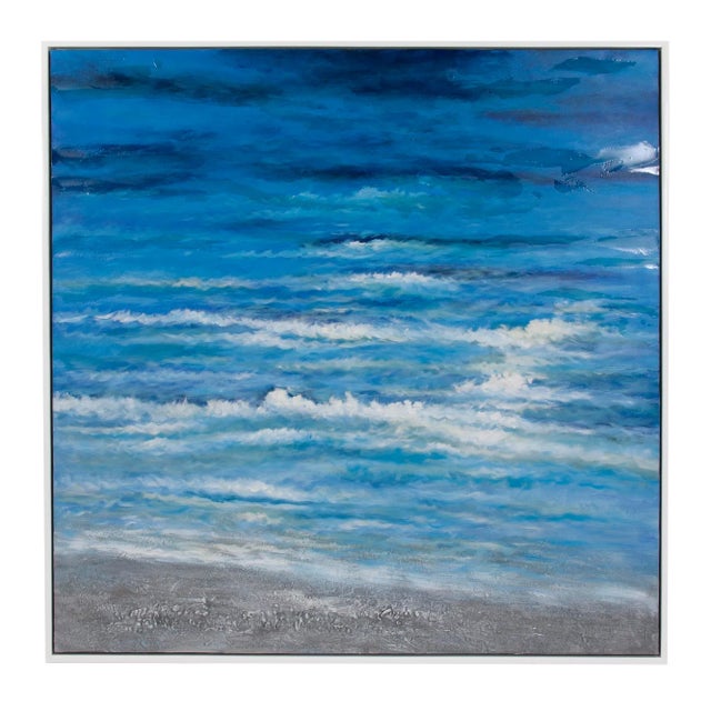 THE CALM IN THE SEA HAND PAINTED ORIGINAL ART Calm Sea was inspired by one clear day walking along the beach in the keys....