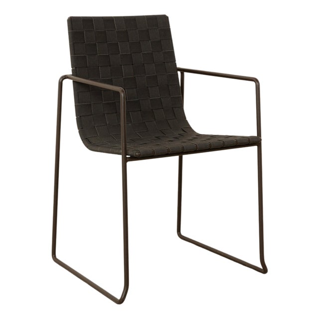 Andreu World Trenza Metal Chair For Sale