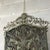 Mid 20th Century Antique Wrought Iron Mirror with Floral Doors, 1940s For Sale - Image 5 of 10