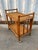 Coastal Style Rattan Dry Bar/ Serving Cart in the Franco Albini's Manner. Circa 1970s For Sale In Miami - Image 6 of 18
