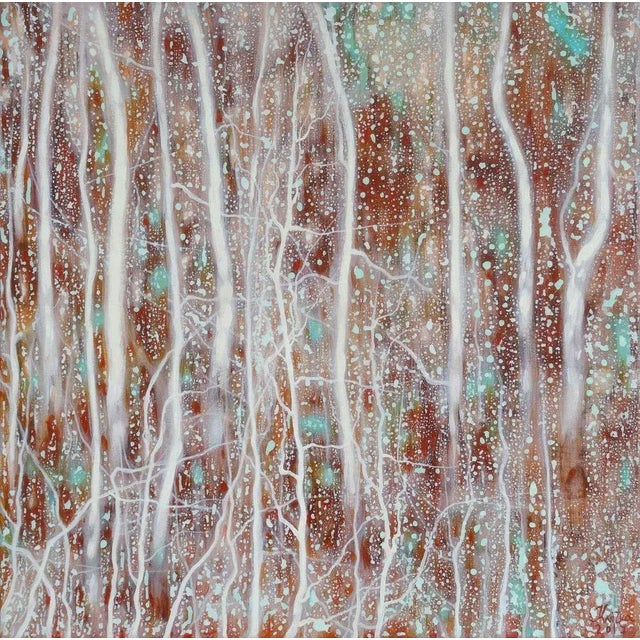 Kristine Kvitka, Spring in the Forest, 2017, Oil on Canvas For Sale - Image 4 of 4