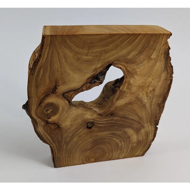 Rustic 1960s Wooden Decor Art For Sale - Image 3 of 3