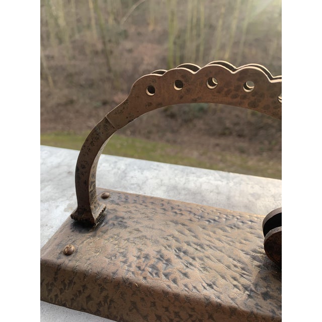 Art Deco Hammered Table Lamp, 1920s For Sale - Image 3 of 16