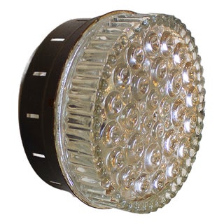 Vintage Round Wall Lamp, 1970s For Sale