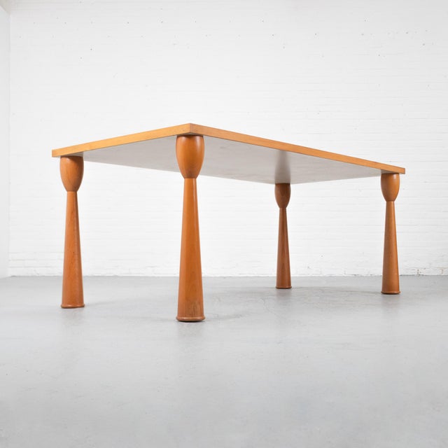 Postmodern Filicudi Dining Table by Ettore Sottsass & Marco Zanini for Zanotta, 1990s For Sale - Image 3 of 13