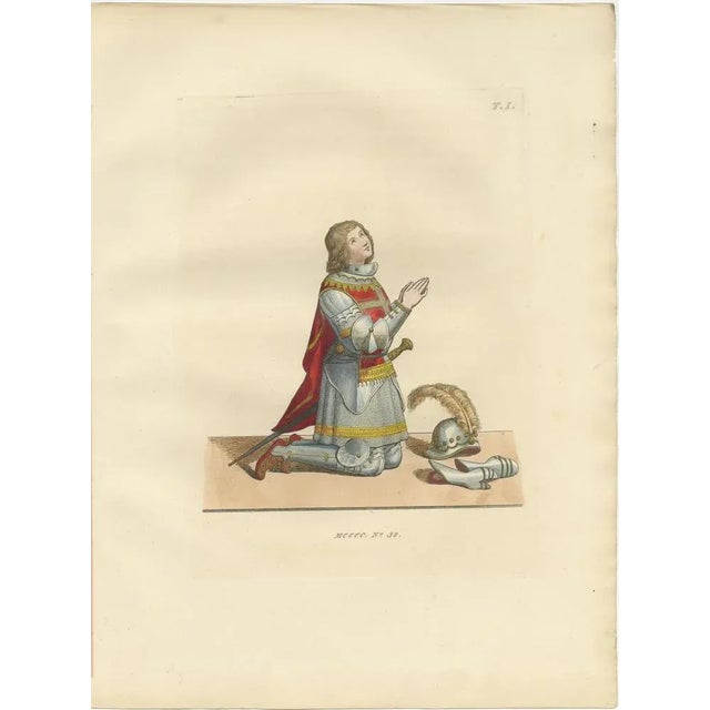 Knights and Devotion: Rhodes Knight, Monk, and Artist in Costume : This striking trio of hand-colored lithographs offers a...