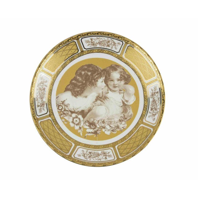 Pair of Limoges Porcelain Dishes is a Modern object realized in the first years of the 1900s. Original Porcelain. On the...