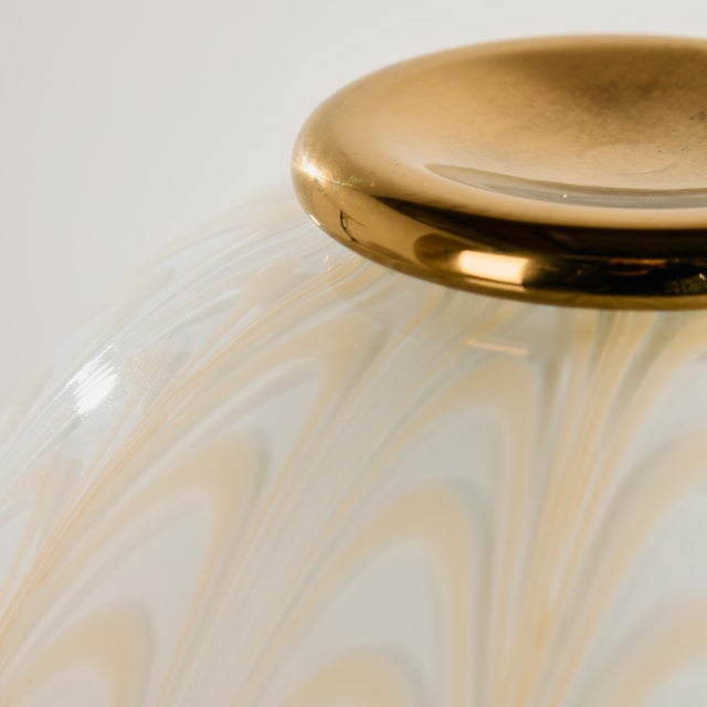 1970s Table Lamp by F. Fabbian for Mazzega, 1970s, Set of 2 For Sale - Image 5 of 16
