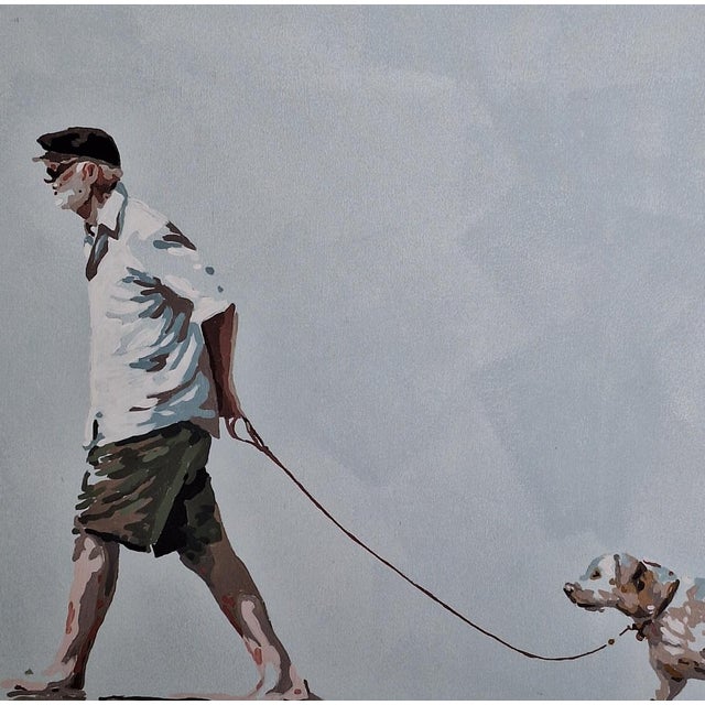 Joanna Woyda, The Beach: A Walk, 2026, Acrylic on Canvas For Sale - Image 4 of 5
