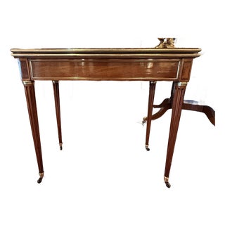 Louis XVI Console Game Table For Sale