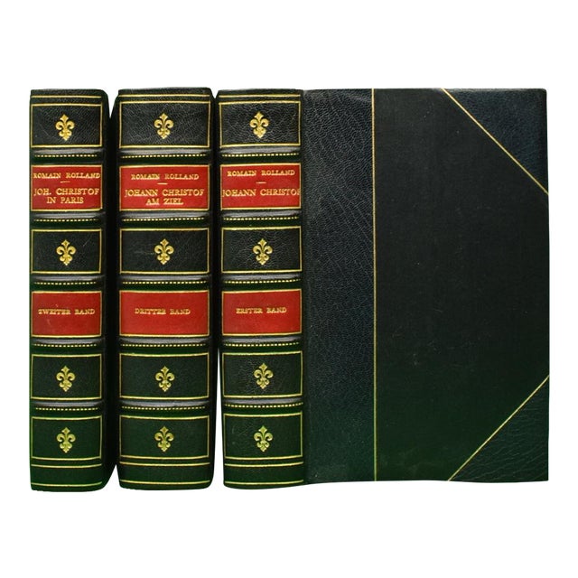 "Johann Christof in Paris & Am Ziel" 1917 Rolland, Romain- Set of 3 For Sale
