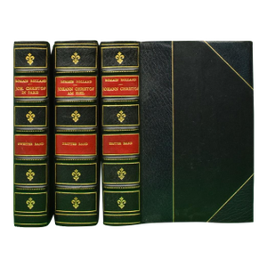 "Johann Christof in Paris & Am Ziel" 1917 Rolland, Romain- Set of 3