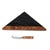 Georges Briard Vintage Georges Briard Triangular Marble Cheese Board & Knife For Sale - Image 4 of 14