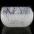 Beautiful vintage Murano hand blown white Italian art glass bowl with “Scavo” surface. Documented, and fully signed by...
