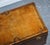 Vintage Hand-Dyed Brown Leather Lockable Storage Steamer Trunk For Sale - Image 9 of 18