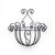 Vintage Wrought Iron Scrolled Wall Pocket Planter For Sale - Image 15 of 17