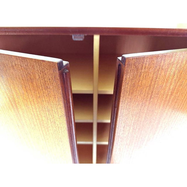 Mid-Century Modern Teak S21 Highboard by Dieter Waeckerlin for Behr, 1950s For Sale - Image 9 of 10