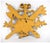 Vintage Carved Gilt Armorial Wall Crest Sculpture For Sale - Image 16 of 17