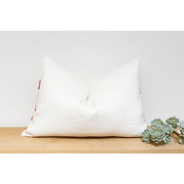 Asal Antique Lakai Tribe Linen Pillow For Sale In Los Angeles - Image 6 of 7