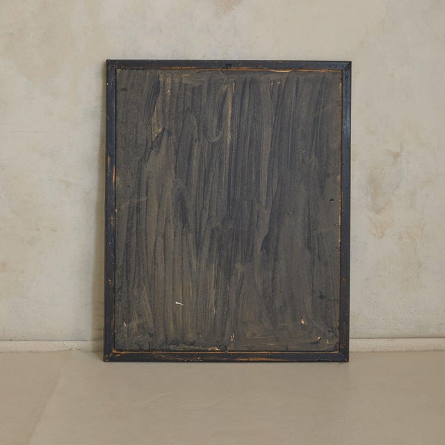French Oil on Board Cubist Seascape Painting by Patrick Leroy, 1970s For Sale - Image 11 of 11