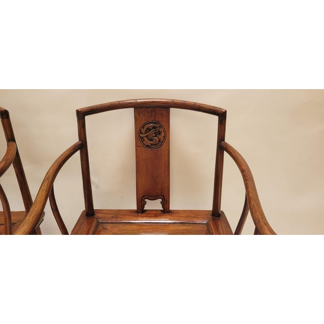 19th Century Pair of Wenyi Armchairs For Sale In Los Angeles - Image 6 of 10