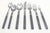 Oneida 1960s Oneida Northland "Anticipation" Stainless Steel & Teak Composite Flatware, Set of 49 Pieces For Sale - Image 4 of 13