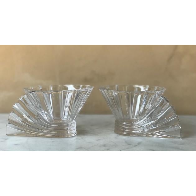 Vintage Rosenthal German Crystal Votives a Pair Chairish