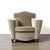 1930s Pair of Art Deco Sinuous Club Chairs in Taupe Mohair & Walnut Supports For Sale - Image 5 of 17