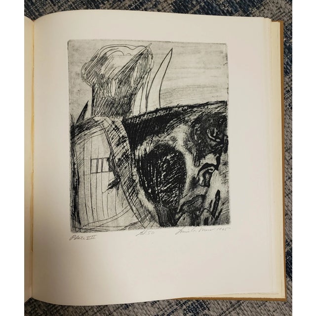 "Continents of Vapor: A Collection of Twenty-One Poems and Eight Etchings" Book (1965) For Sale - Image 10 of 13