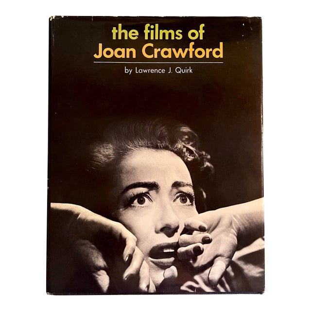 1970s The Films of Joan Crawford Hardcover Book For Sale